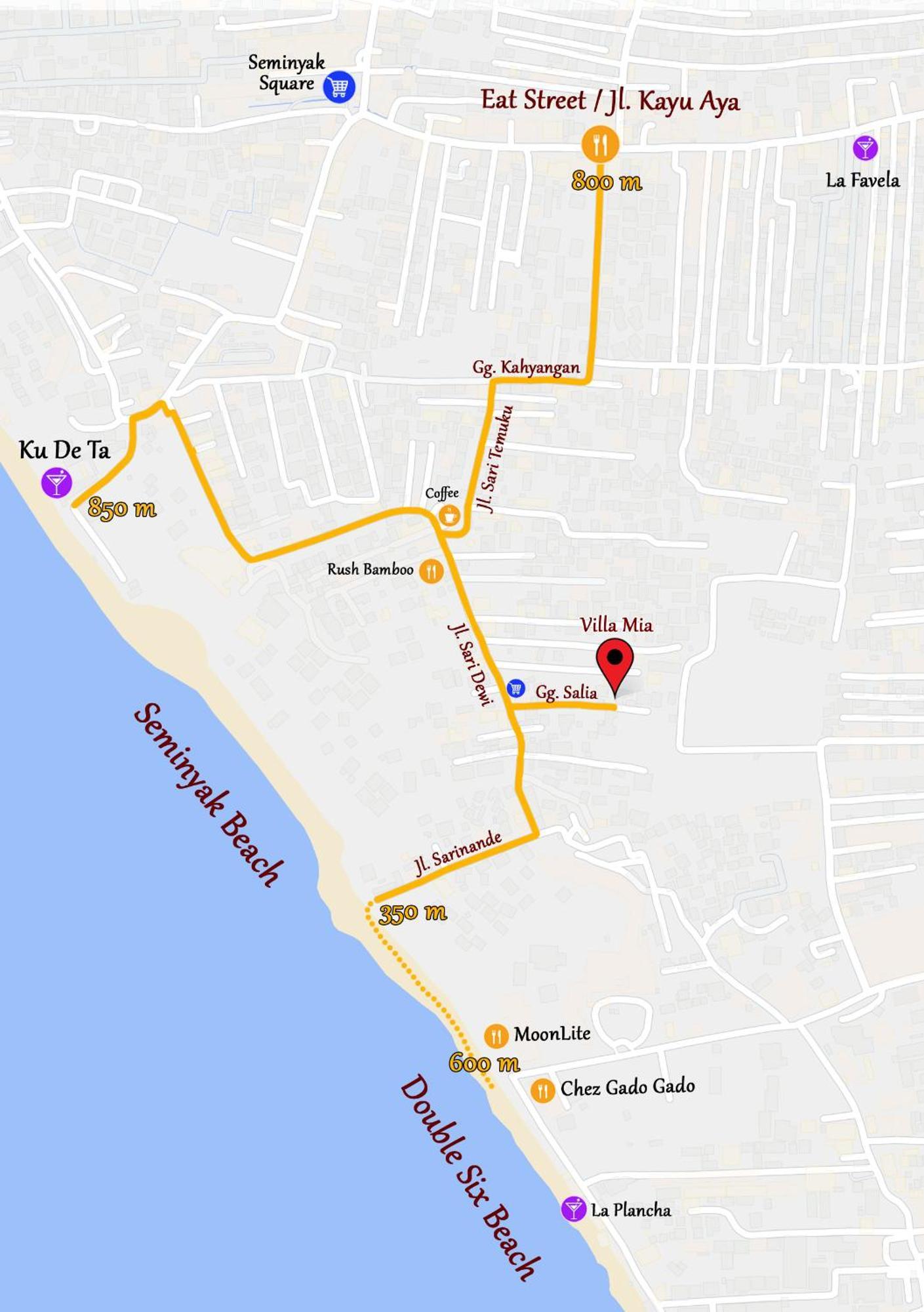 Villa Mia Seminyak - Boutique Villas 外观 照片